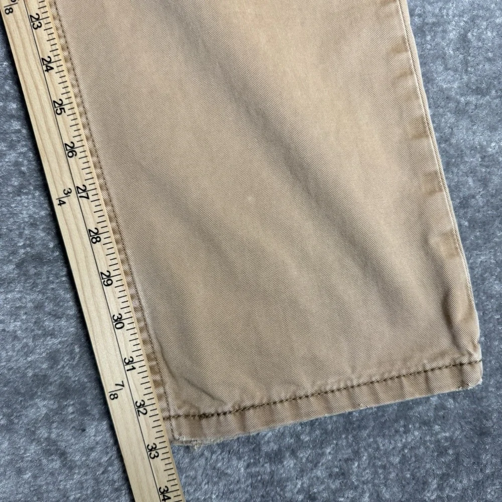 Levi's 514 Jeans Men's 36x34 Brown‎ Slim Straight Leg Distressed
